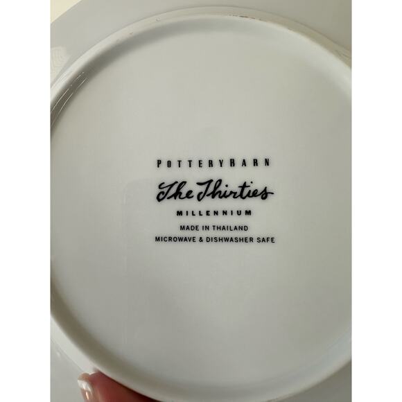 Pottery Barn Millennium Salad Plate, "The Thirties" - Picture 2 of 5
